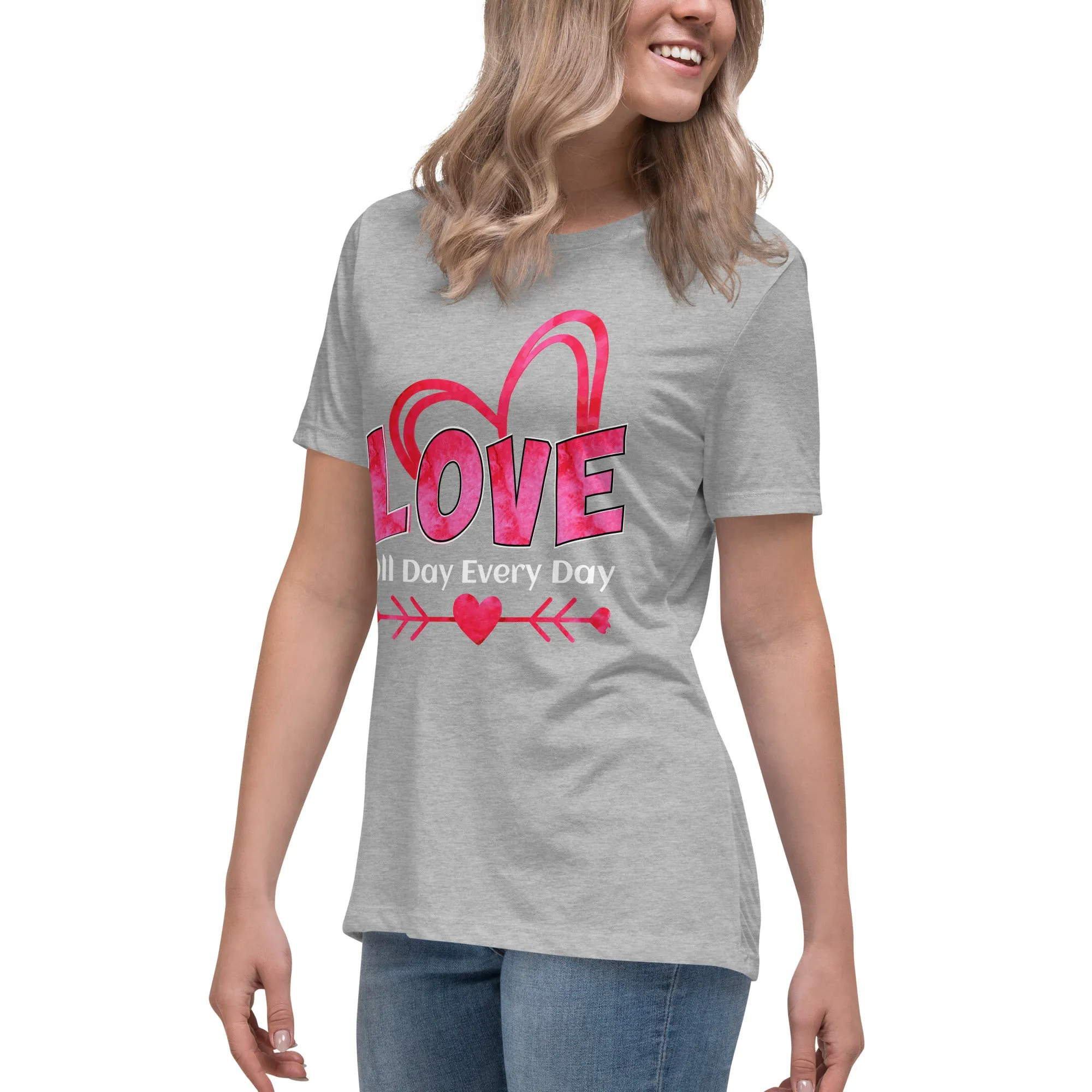 Women's Relaxed T-Shirt Small tp 3 XL