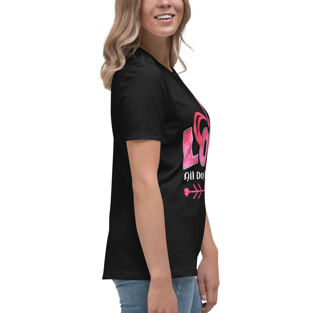 Women's Relaxed T-Shirt Small tp 3 XL