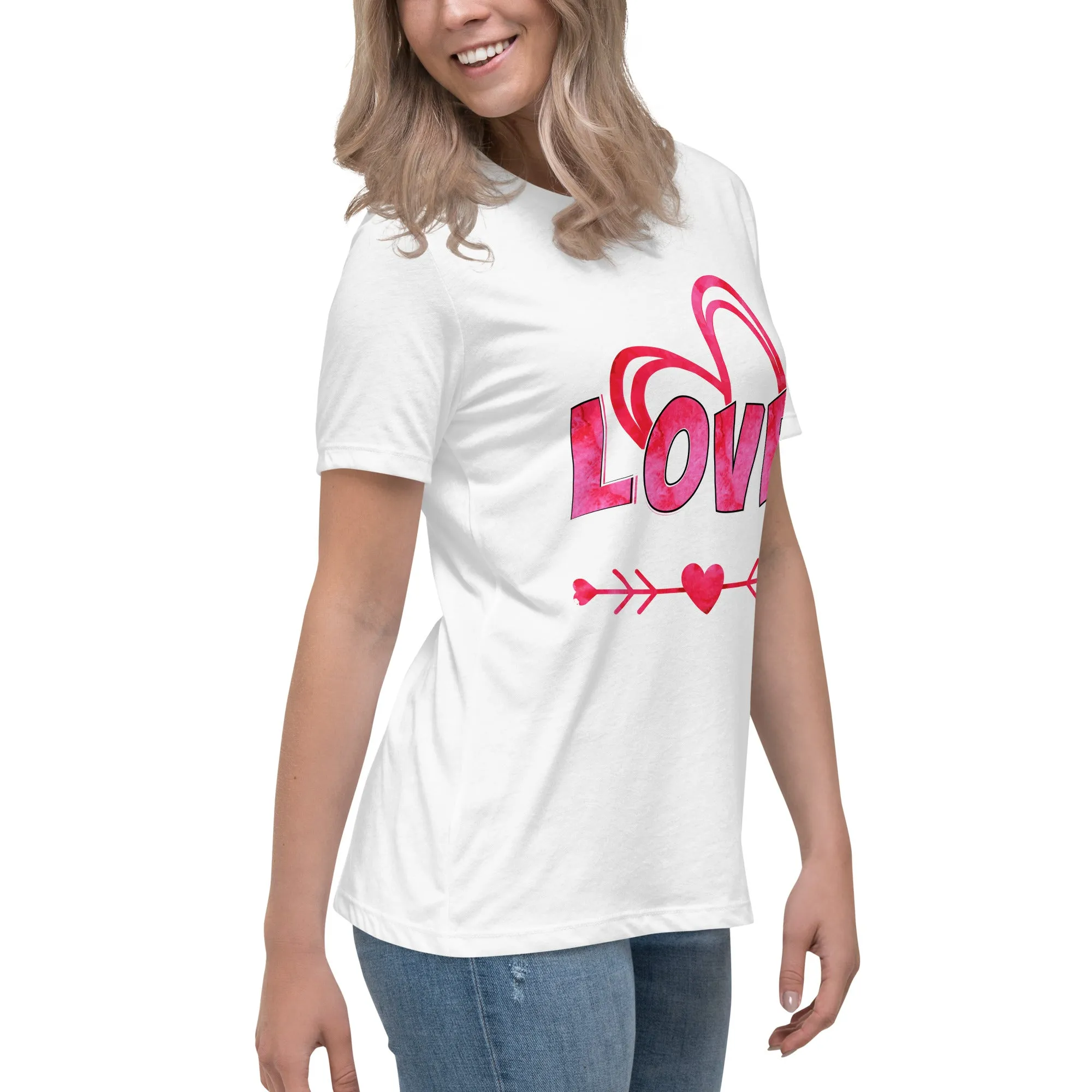 Women's Relaxed T-Shirt Small tp 3 XL
