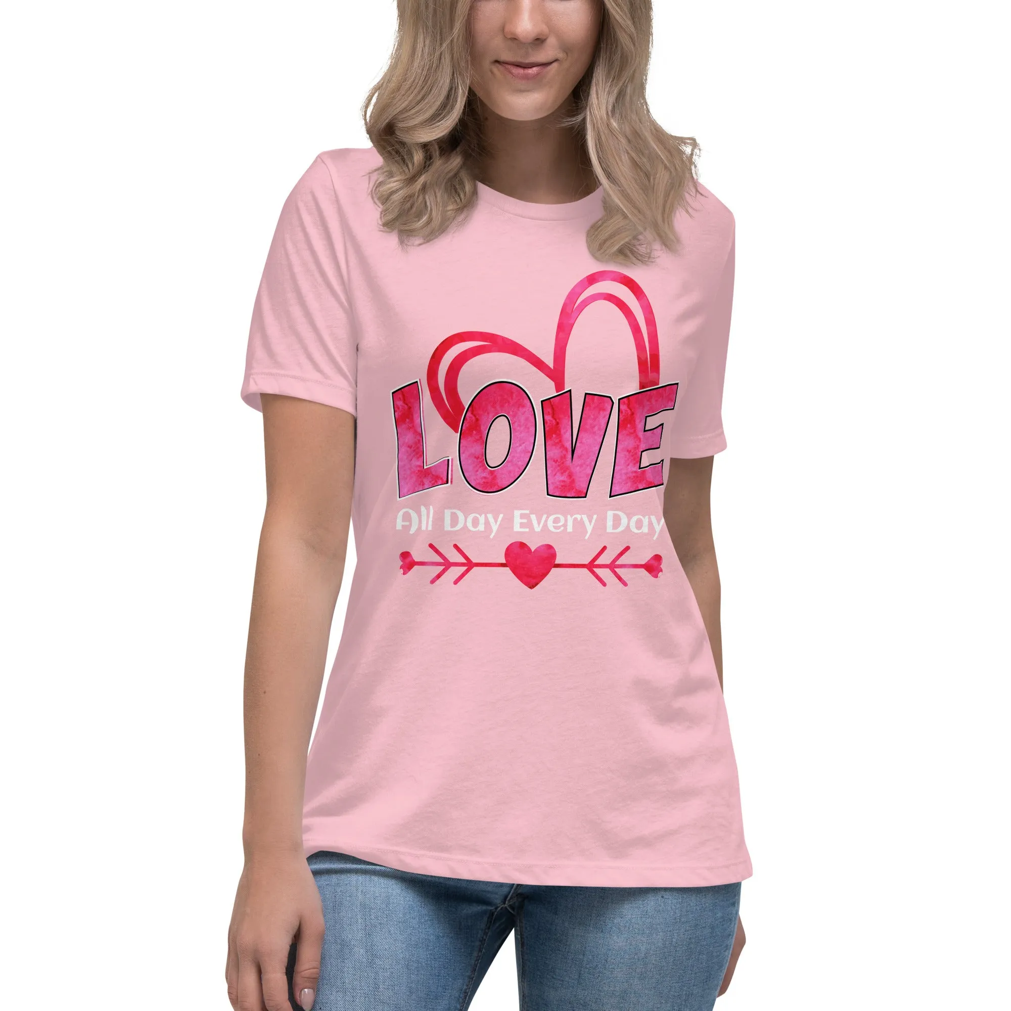 Women's Relaxed T-Shirt Small tp 3 XL