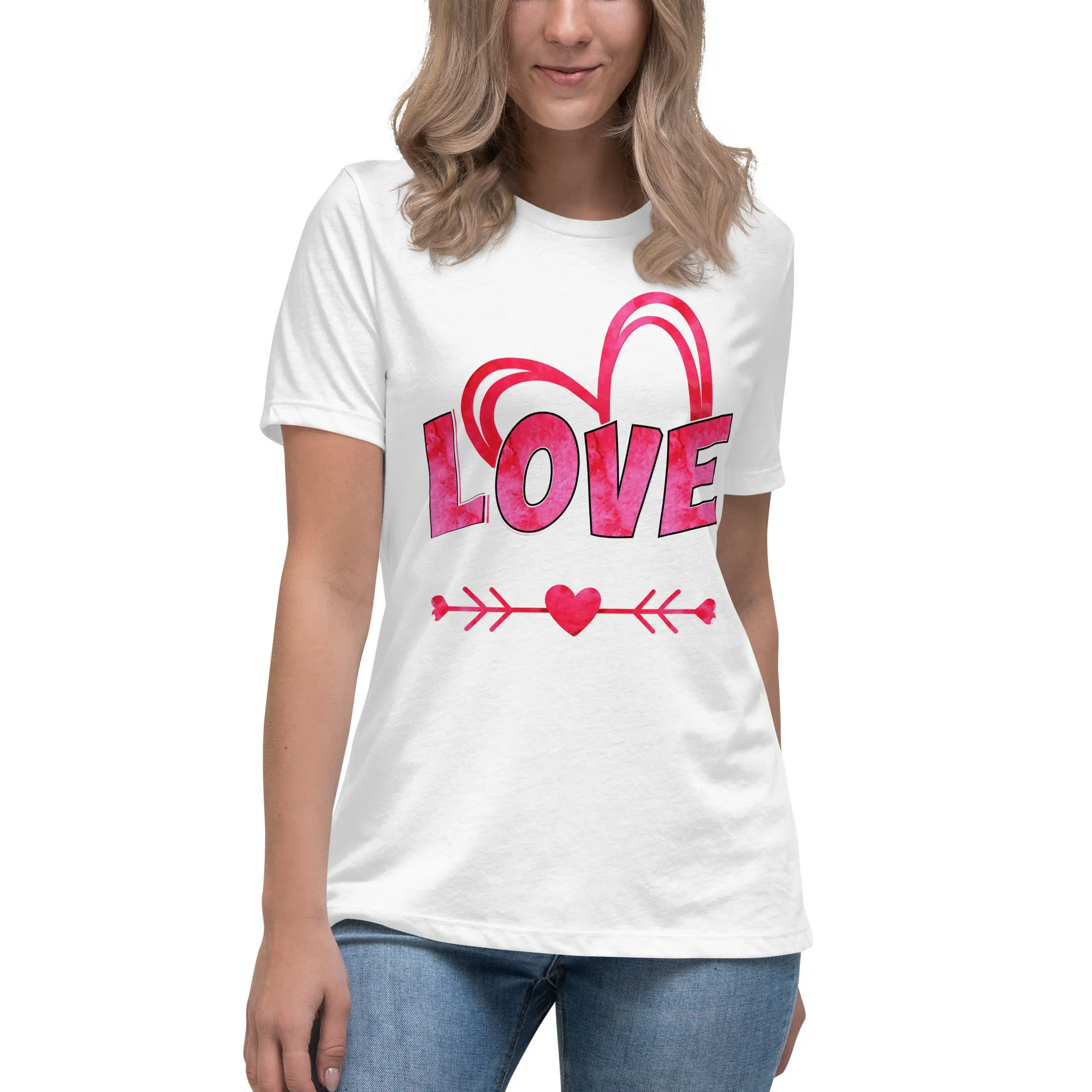 Women's Relaxed T-Shirt Small tp 3 XL
