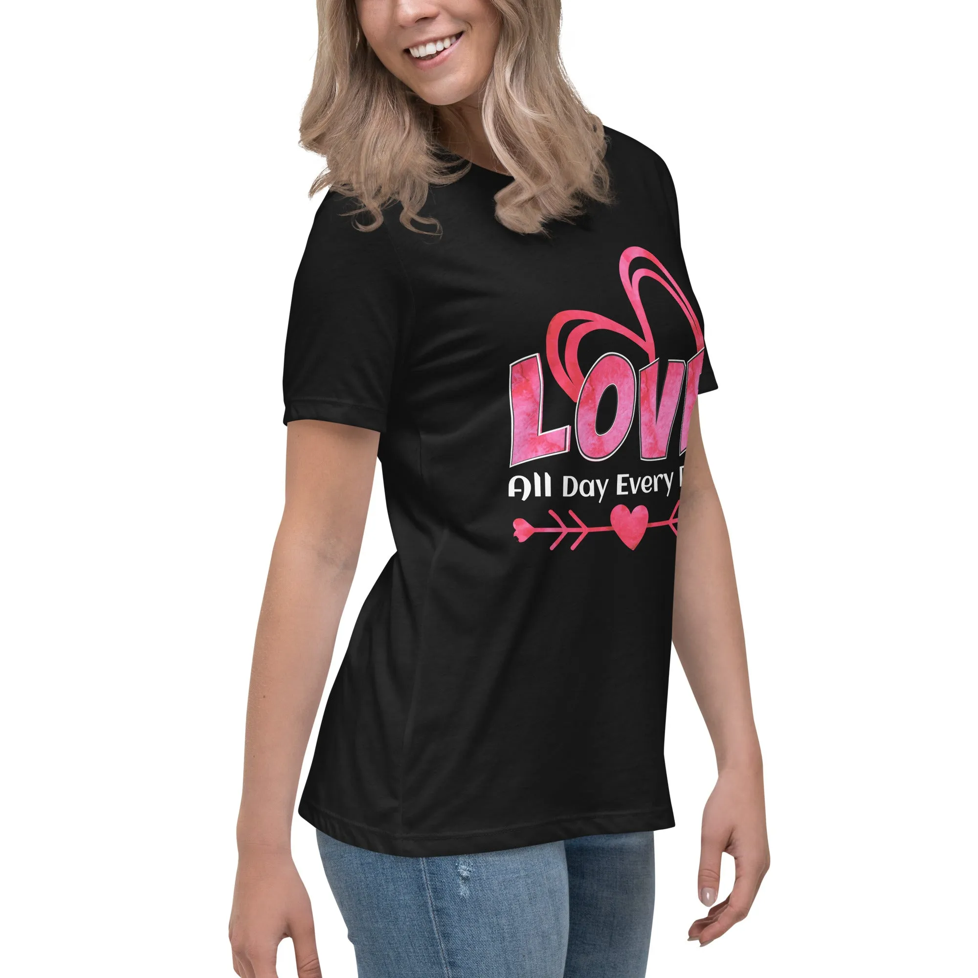 Women's Relaxed T-Shirt Small tp 3 XL
