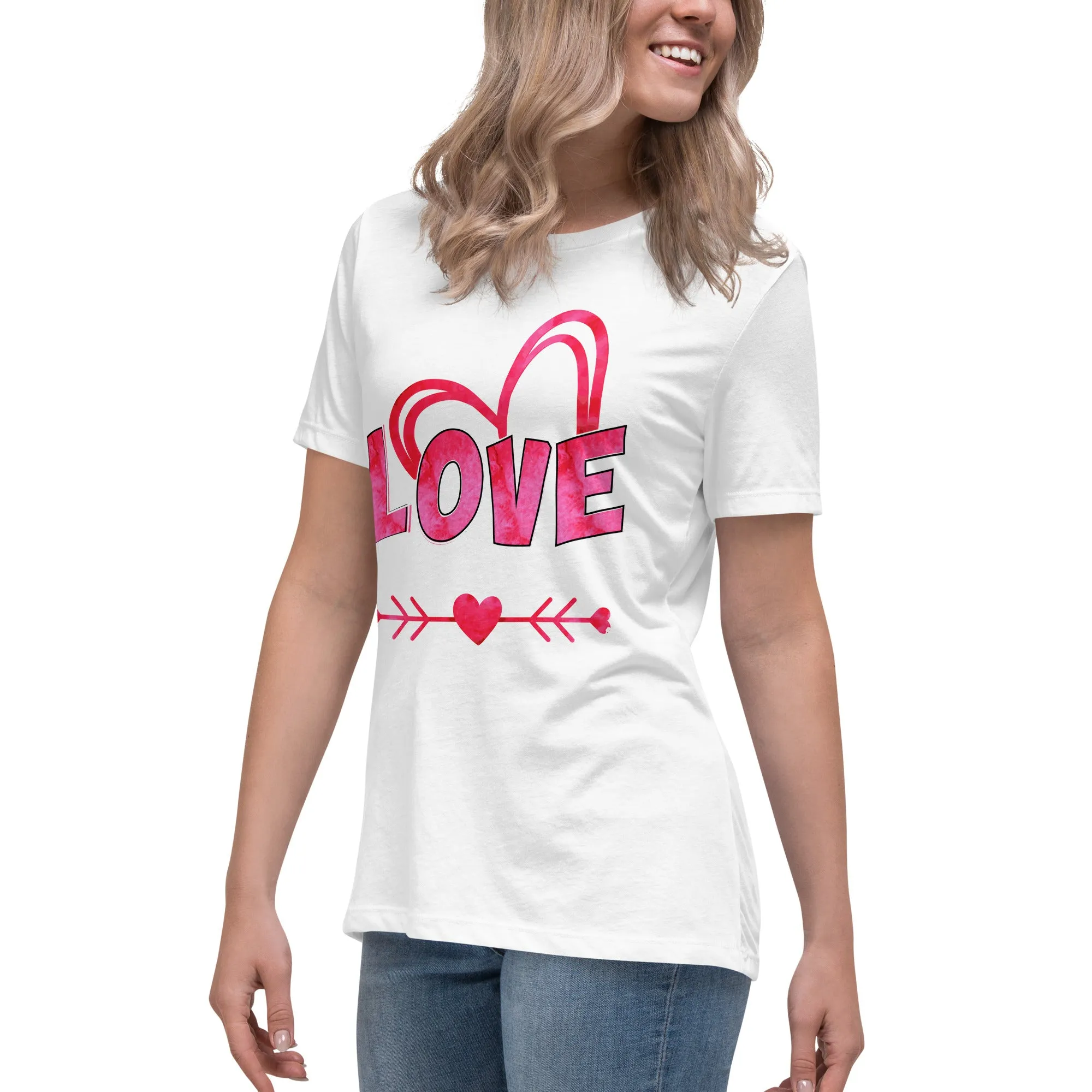 Women's Relaxed T-Shirt Small tp 3 XL