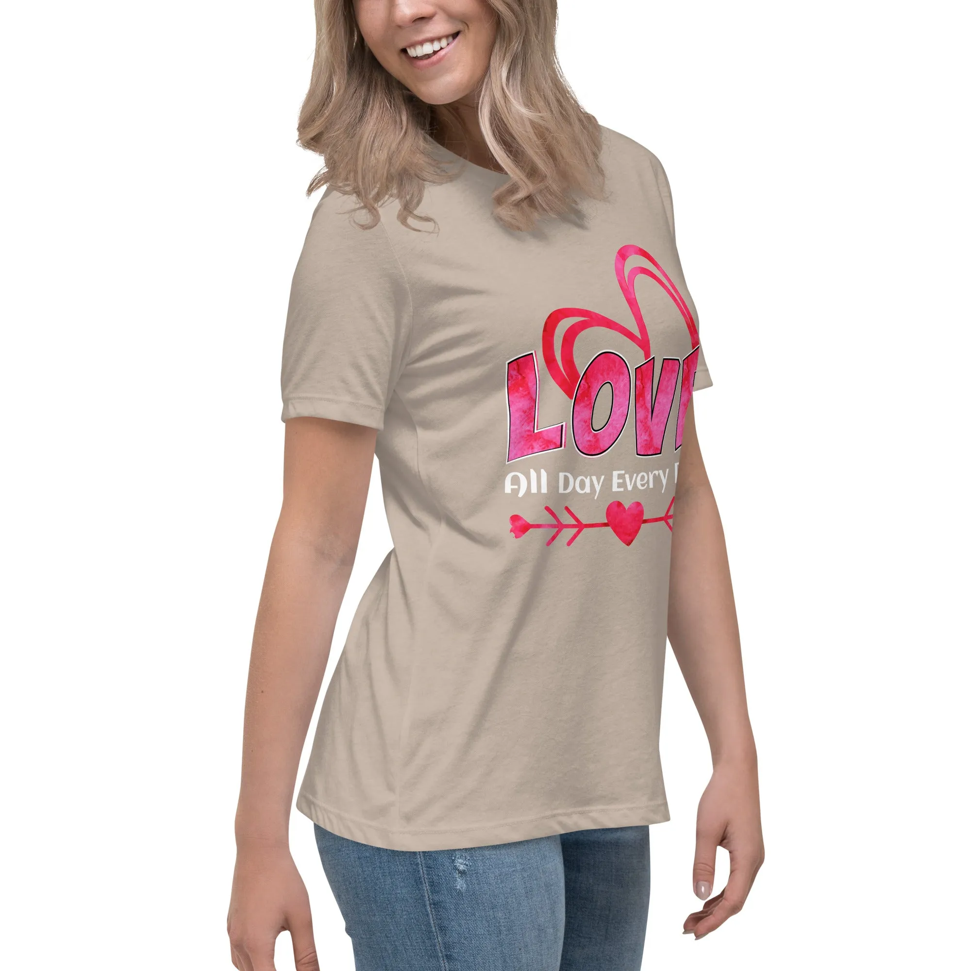 Women's Relaxed T-Shirt Small tp 3 XL