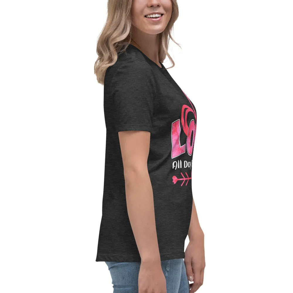 Women's Relaxed T-Shirt Small tp 3 XL