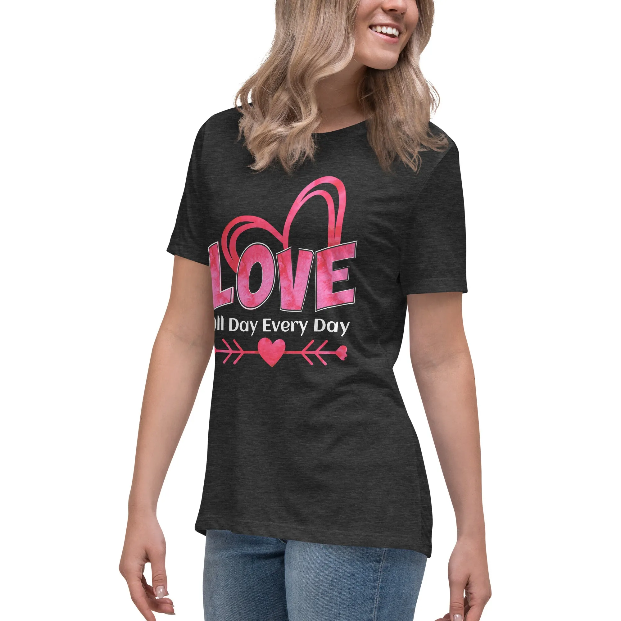 Women's Relaxed T-Shirt Small tp 3 XL