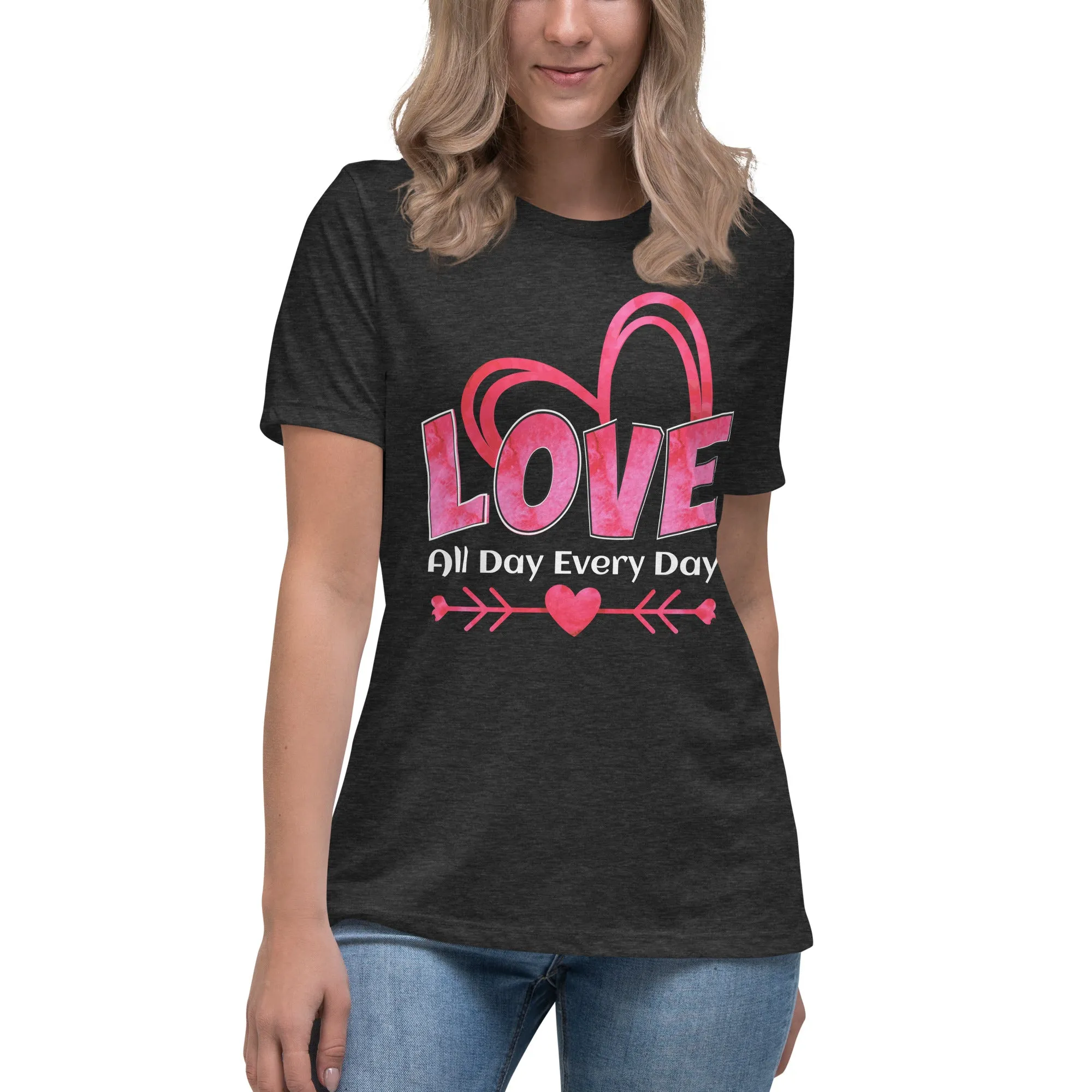 Women's Relaxed T-Shirt Small tp 3 XL