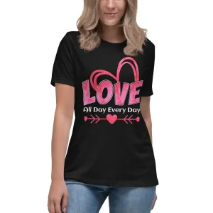 Women's Relaxed T-Shirt Small tp 3 XL