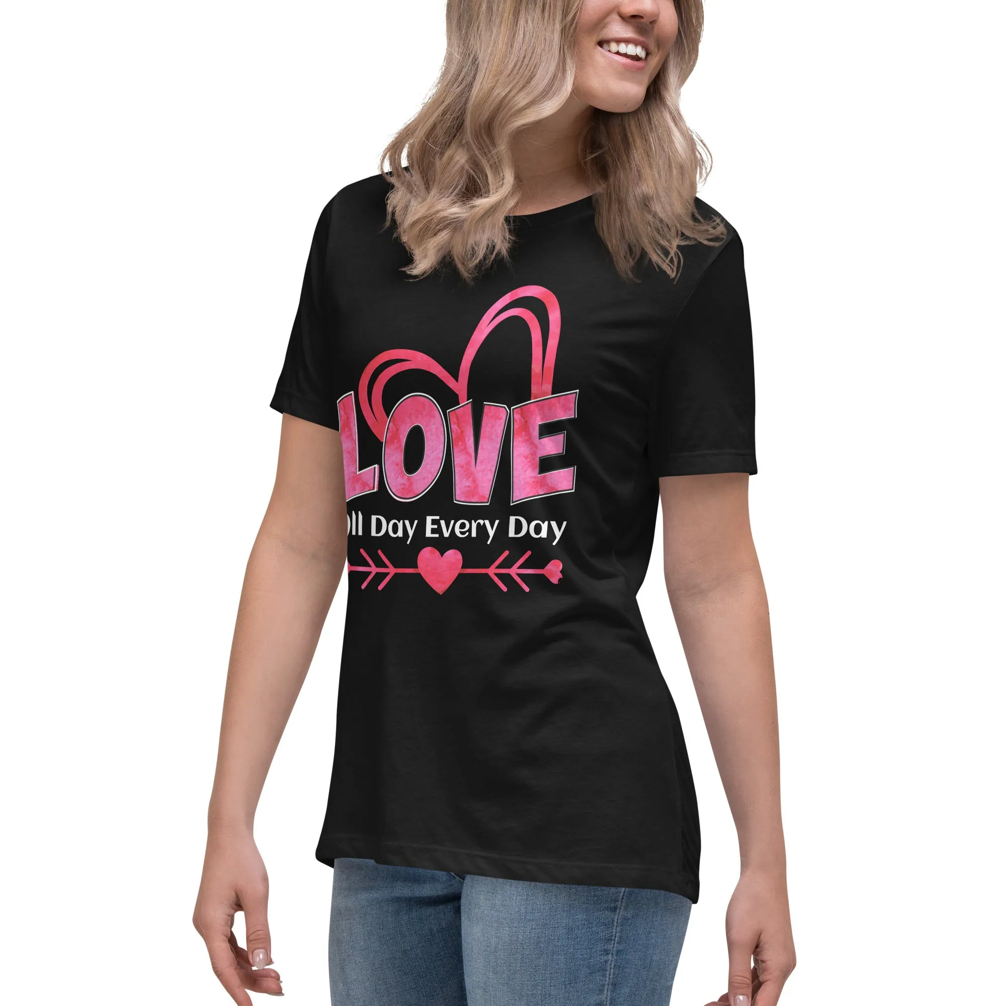 Women's Relaxed T-Shirt Small tp 3 XL
