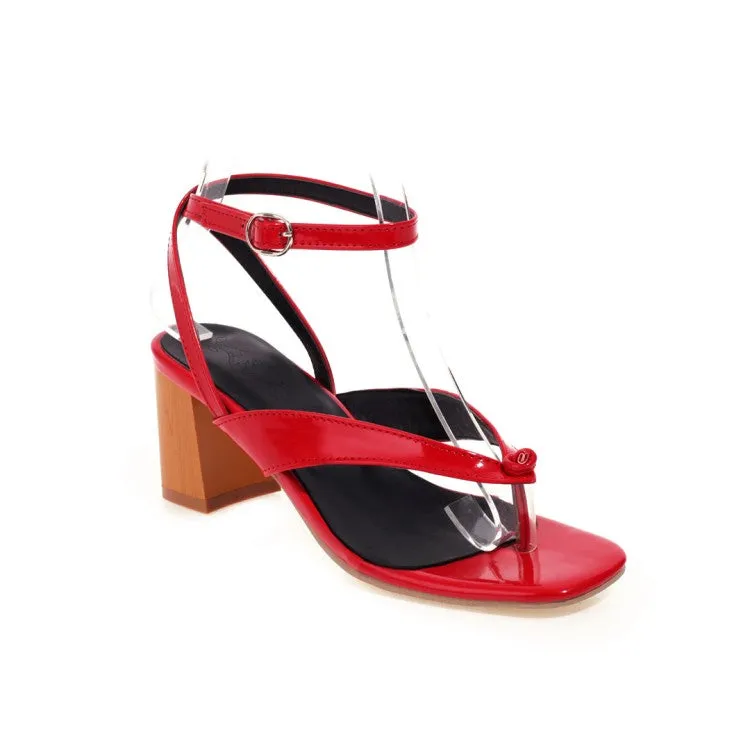 Women's's Strappy Block Heels Sandals