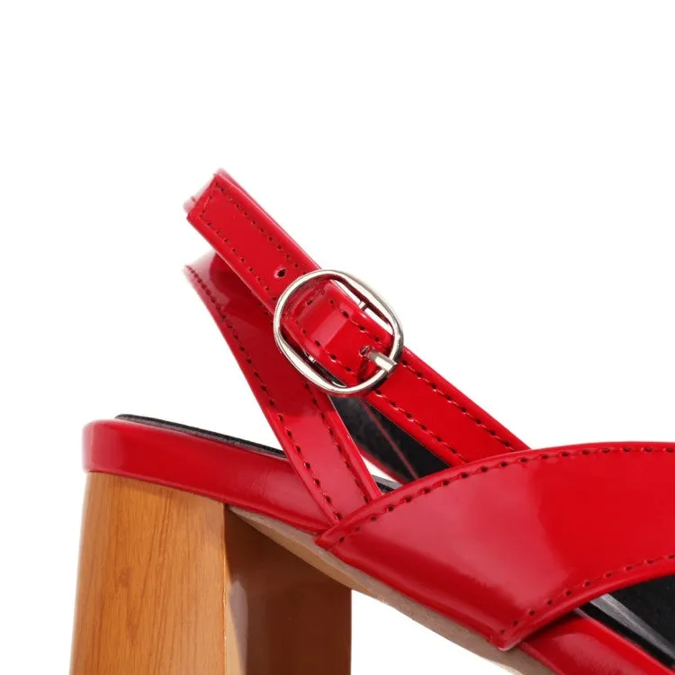 Women's's Strappy Block Heels Sandals
