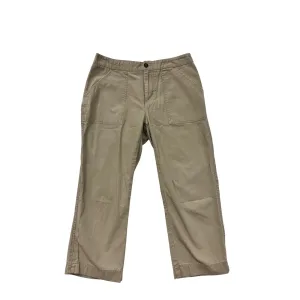 Woolrich Womens Khaki Pants Size 4 Relaxed Fit Casual Style With Pockets #6728