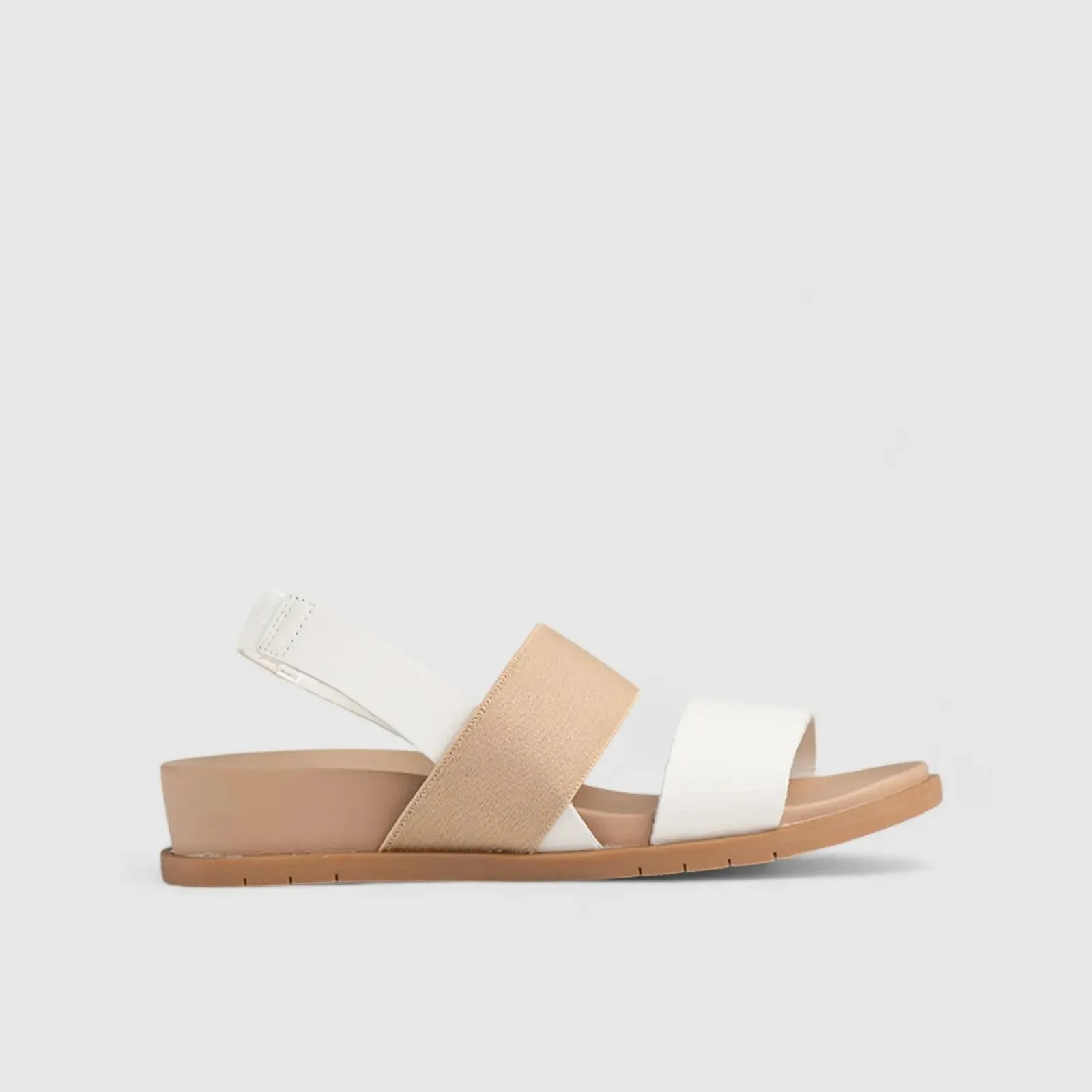 Zura Strap Comfort Sandal White 01373